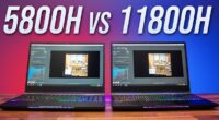 Intel Core i7-11800H vs AMD Ryzen 7 5800H Benchmarks Comparison in An RTX 3060 Gaming Laptop