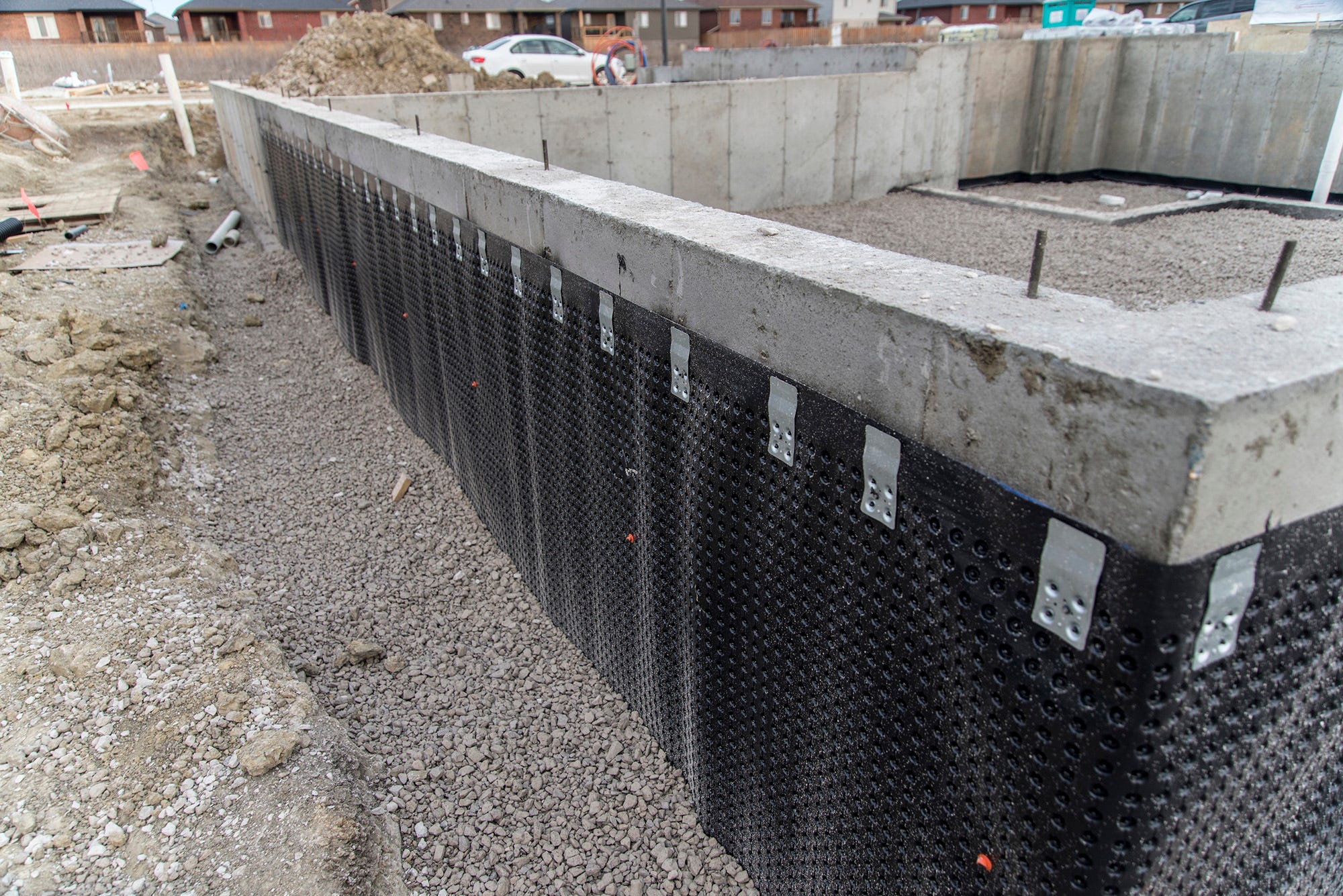 Waterproofing Foundation Walls: Because Water Belongs Outside